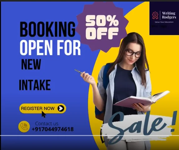 Booking open for new intake — 50% off, register now